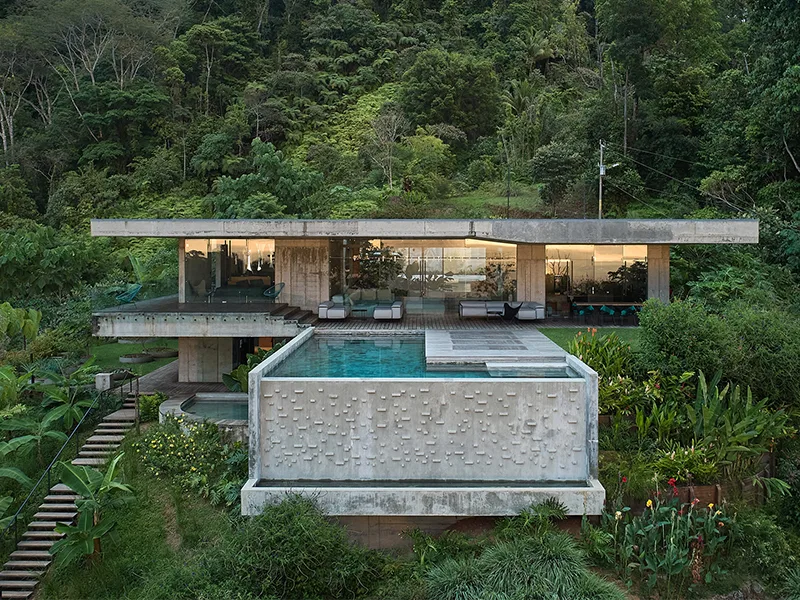 Art Villa - Khối bê tông giữa rừng rậm
