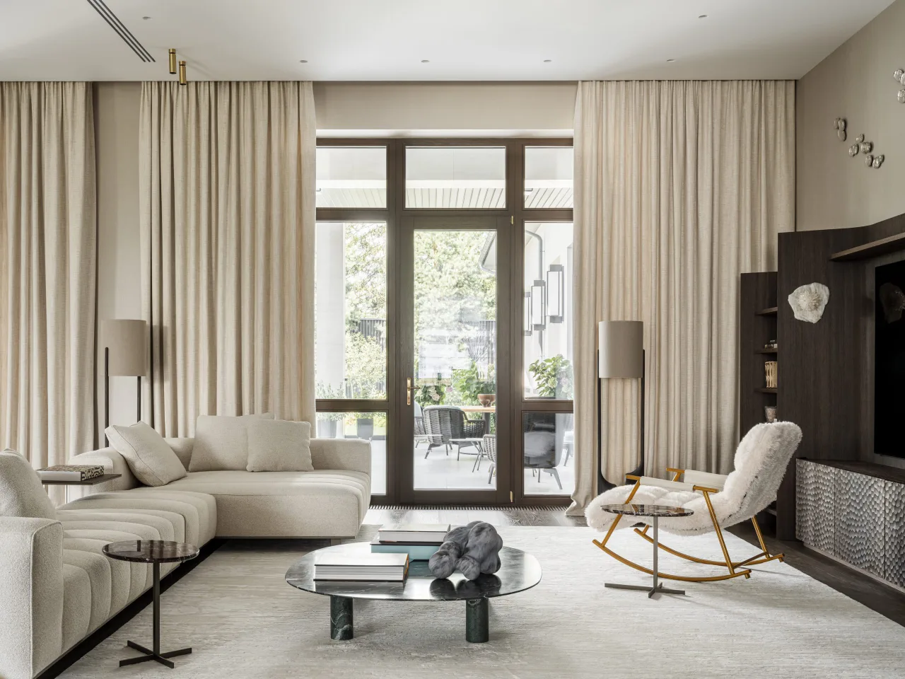 moscow villa luxurious minimalism