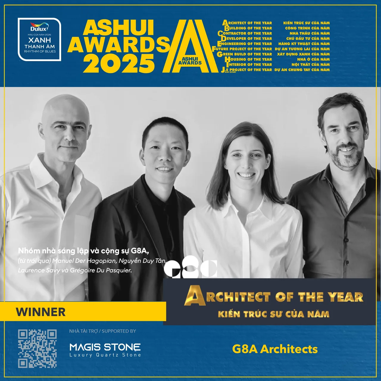 ashui awards 2025 kien truc su cua nam giai thuong g8a architects