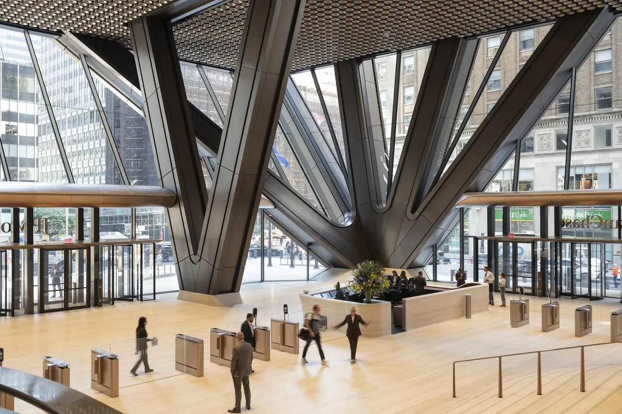 toa nha van phong cao oc new york wall street jpmorganchase 270 park avenue norman foster