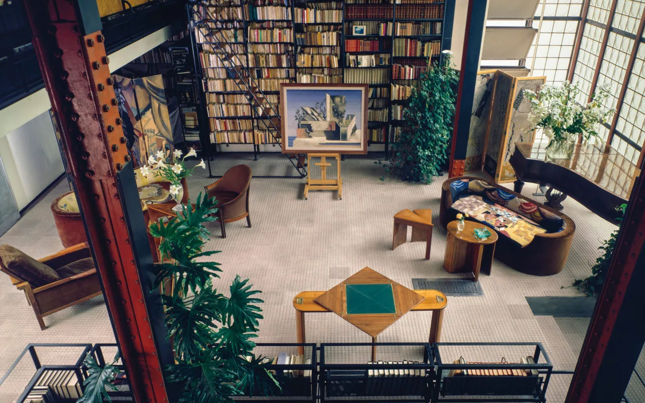 Maison de Verre Pierre Chareau kien truc hien dai noi that