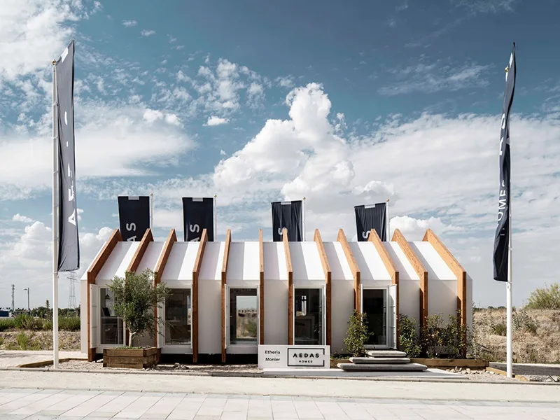 Prefabricated Pavilion - Không gian lắp ghép bền vững