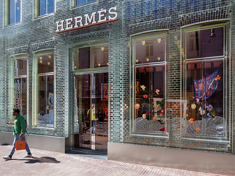 Hermès sử dụng thiết kế của MVRDV làm cửa hàng kinh doanh