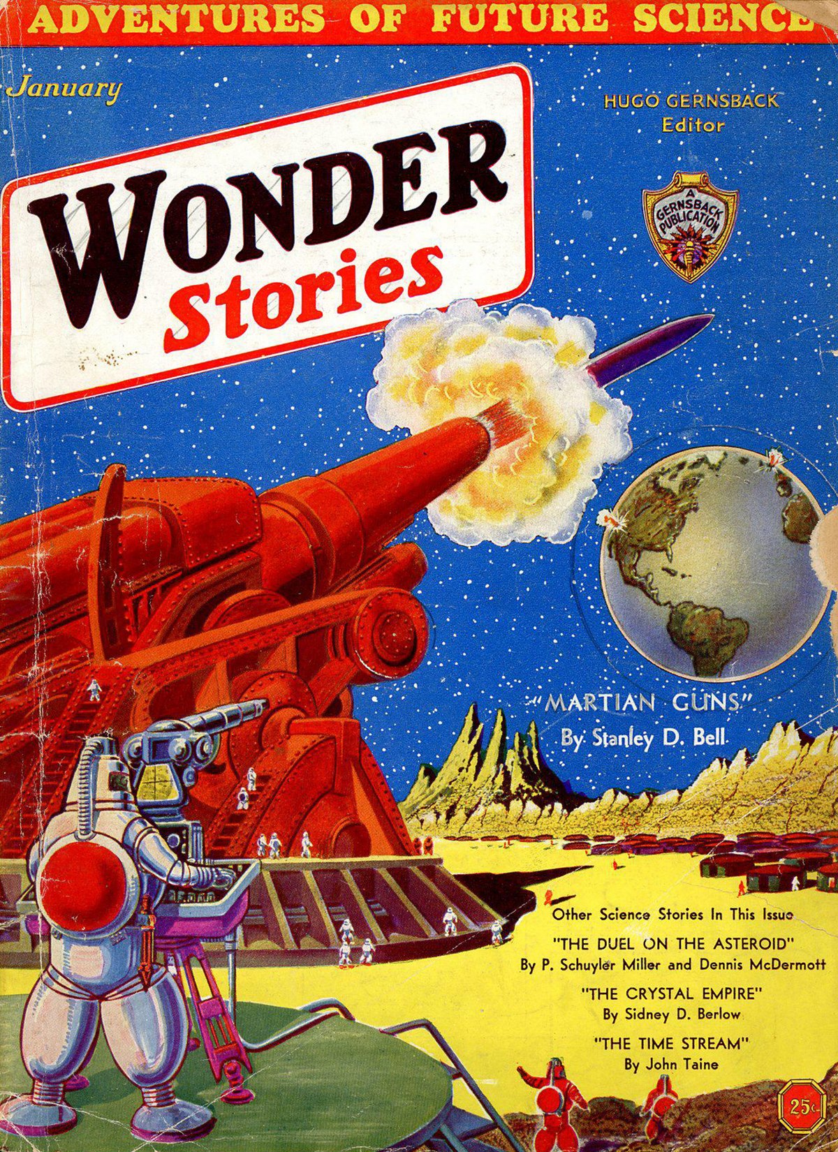 Wonder stories Adventure of future science bia sach do hoa