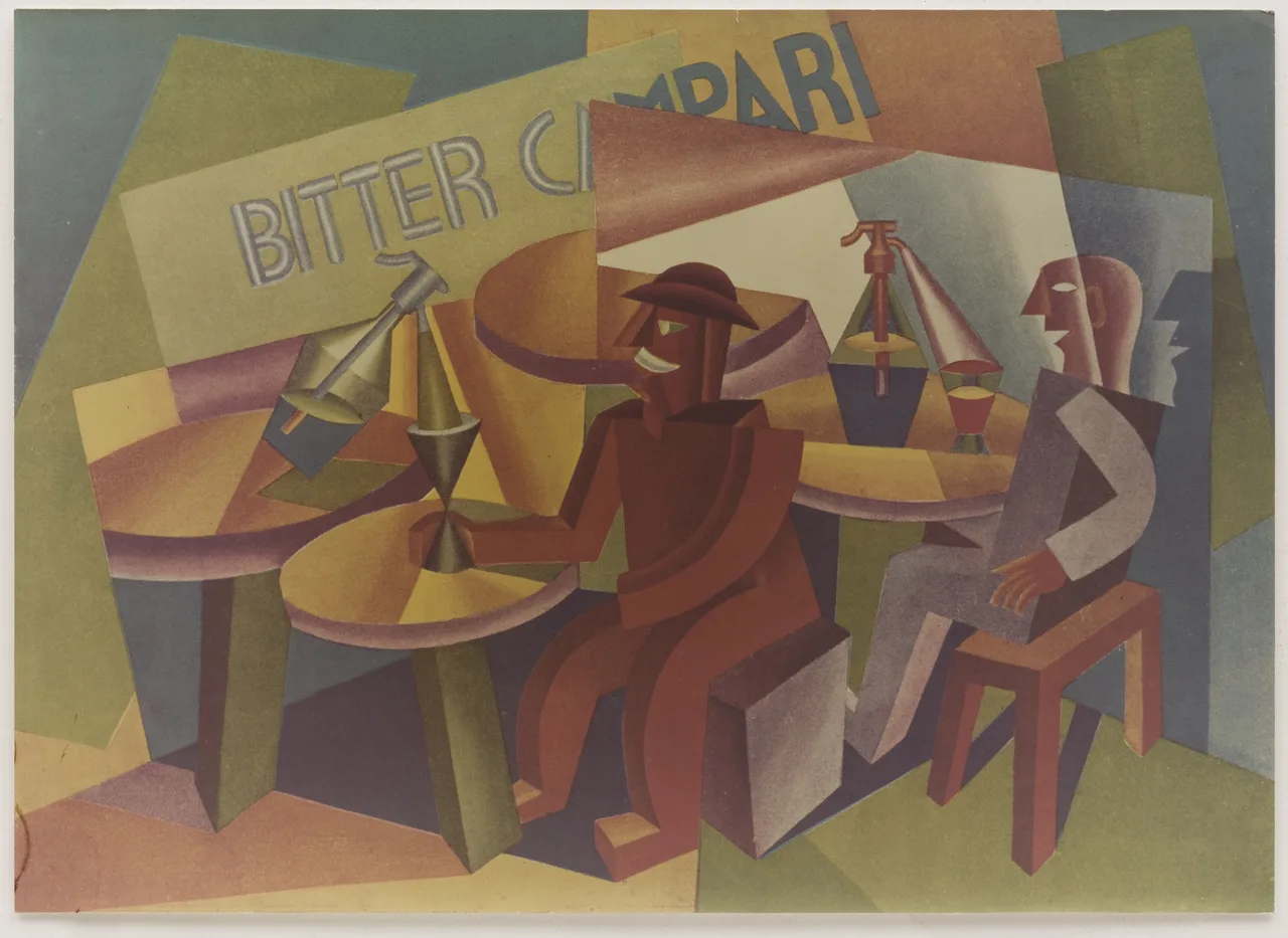 italian graphic designer communications design Fortunato Depero