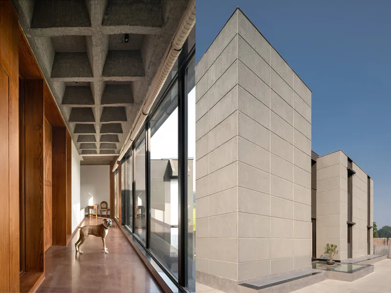 Biệt thự Bageecha Farmhouse: Brutalist miền đồng quê