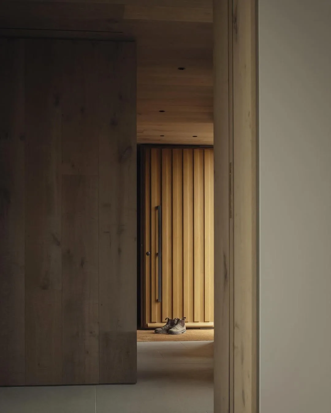 wood door