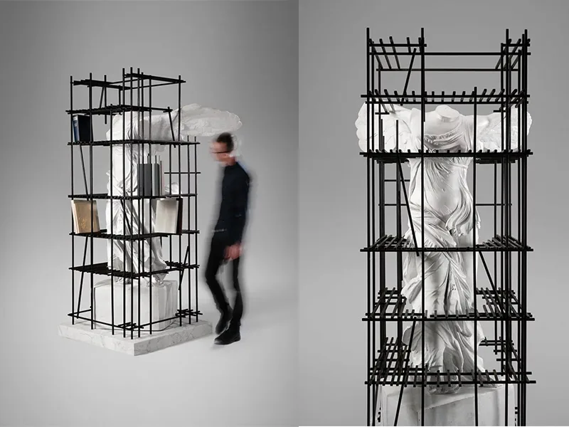 Nhà thiết kế Sebastian Errazuriz biến tấu các tác phẩm điêu khắc cổ điển