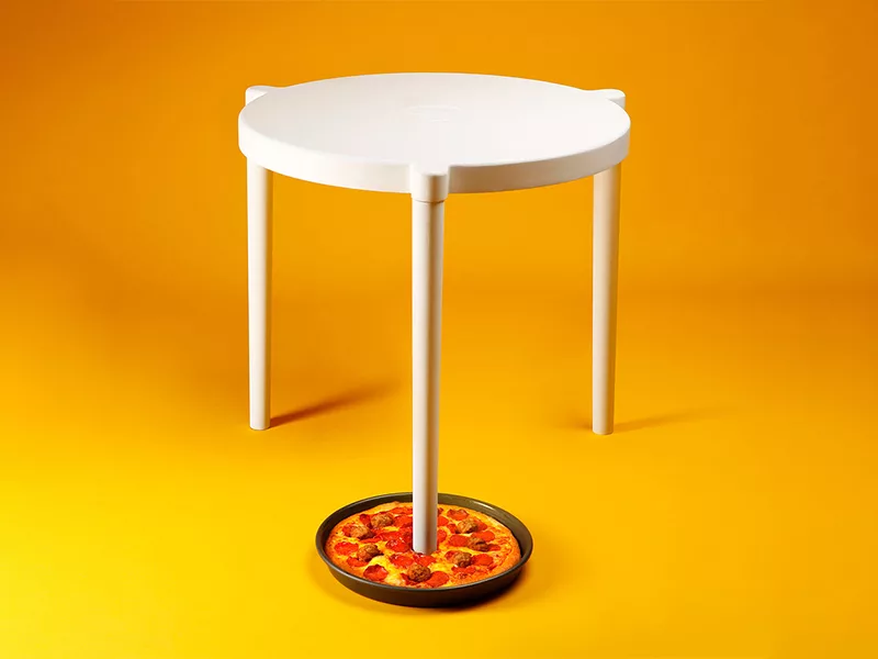 IKEA x Pizza - Phiên bản phóng to của pizza saver
