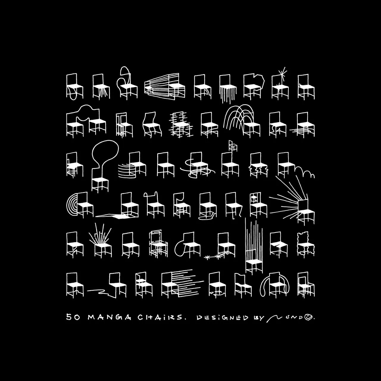 50 Manga Chairs nendo do noi that typology