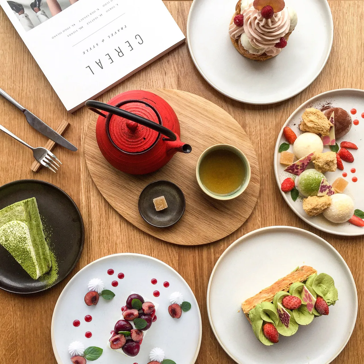 tiệm bánh ngọt Miyama cafe elledecorationvn