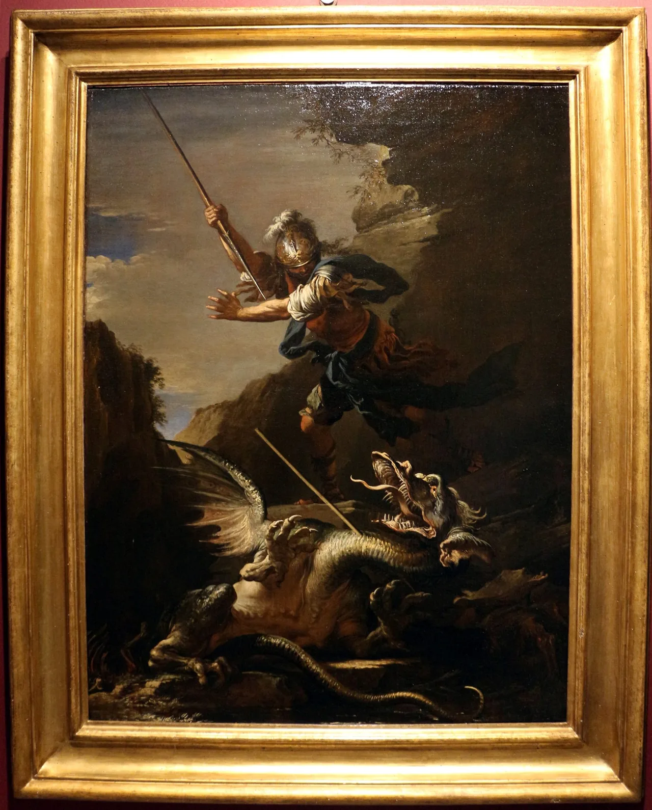 frame history fayum Egypt Baroque Europe Renaissance Salvator Rosa Louis