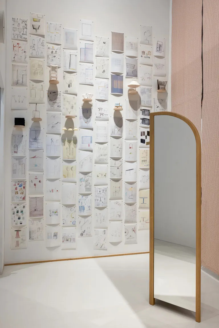 trien lam Inga Sempé. La casa imperfetta Milan Design Week 2024