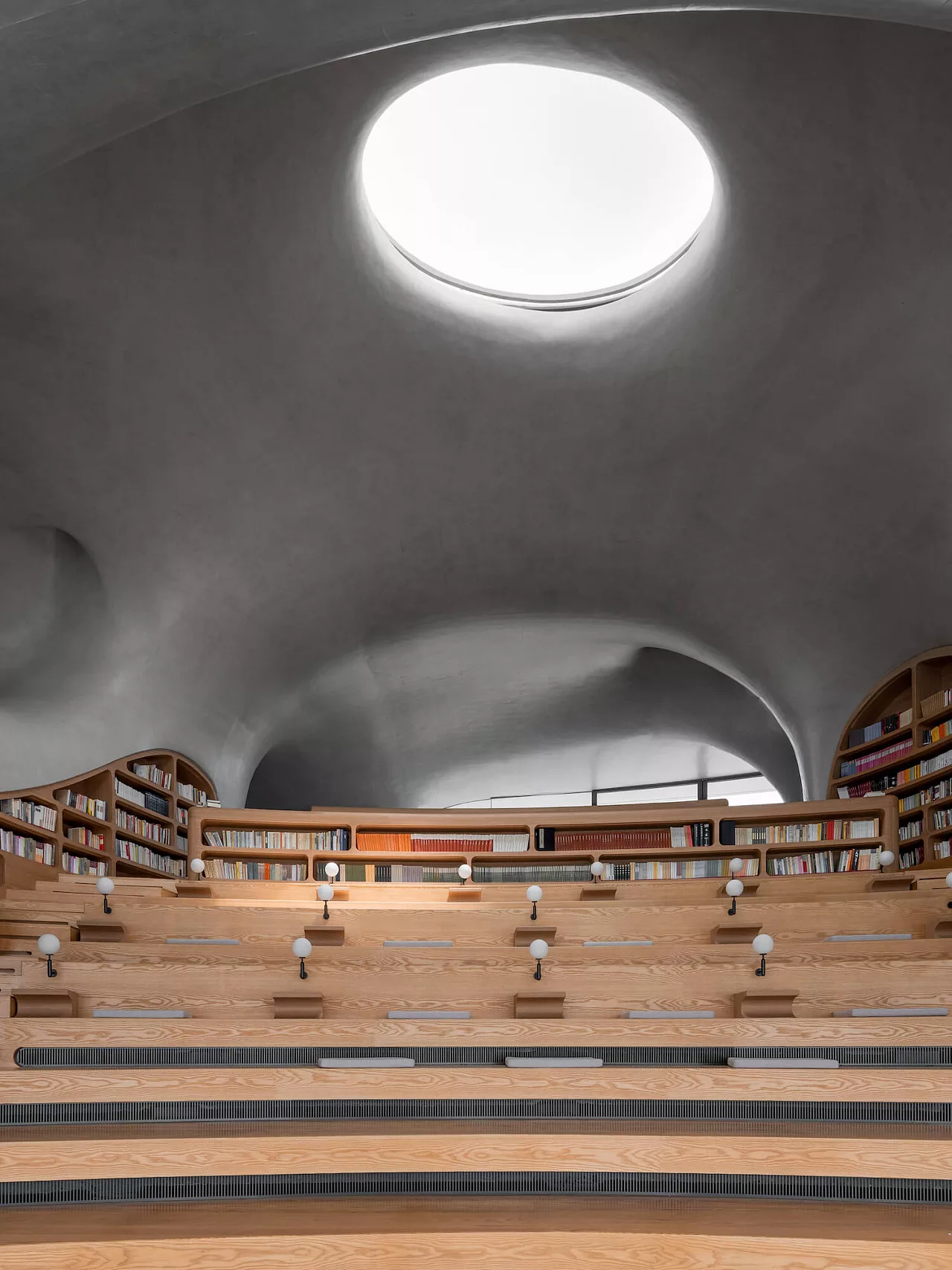 library china kien truc Cloud Cave Library