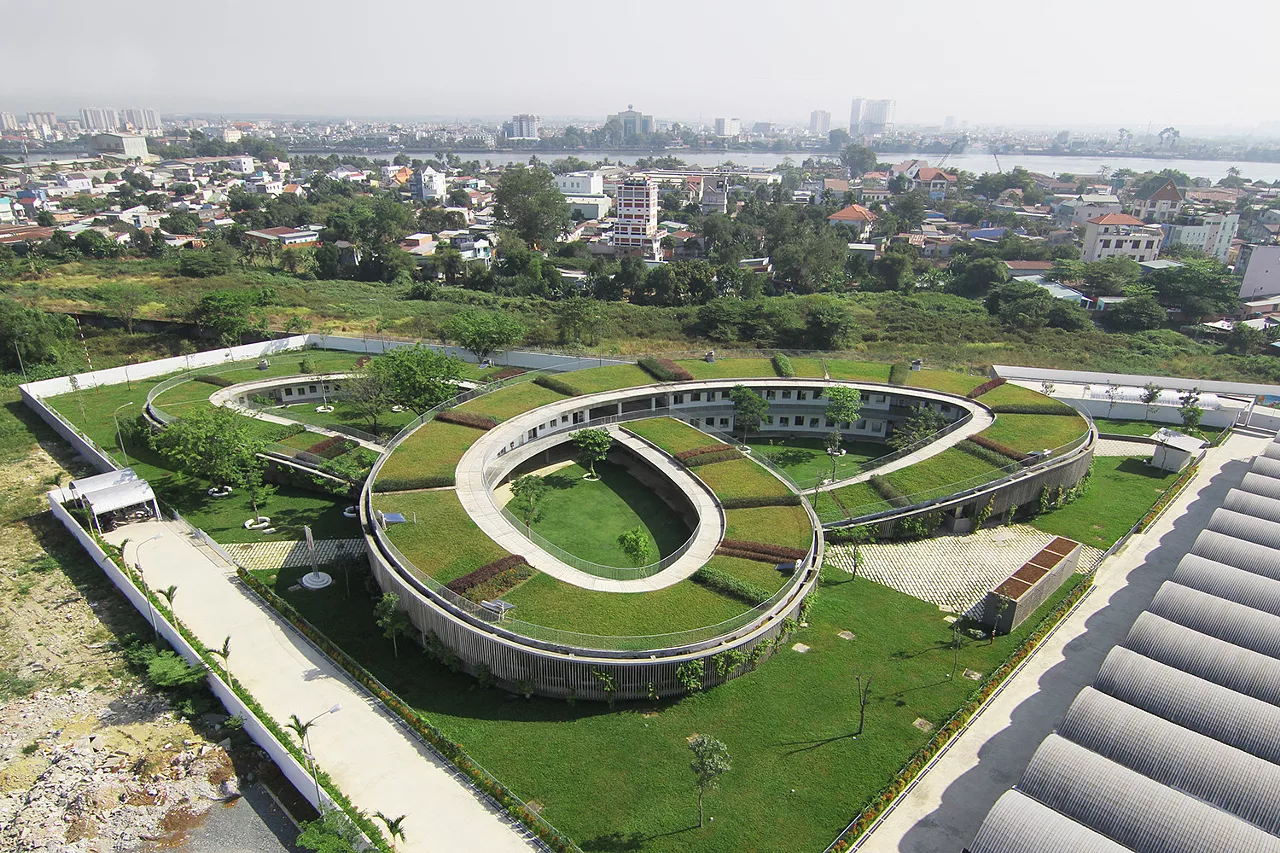vo trong nghia Farming Kindergarten kien truc phuong dong