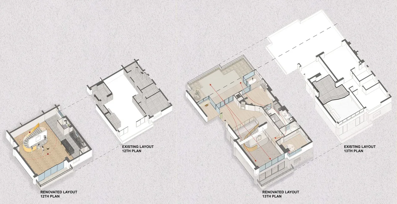 cai tao can ho duplex shapeus studio