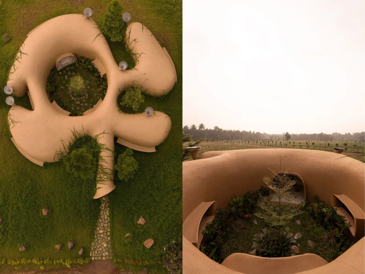 nha dat into the wild earthscape studio kien truc ben vung an do