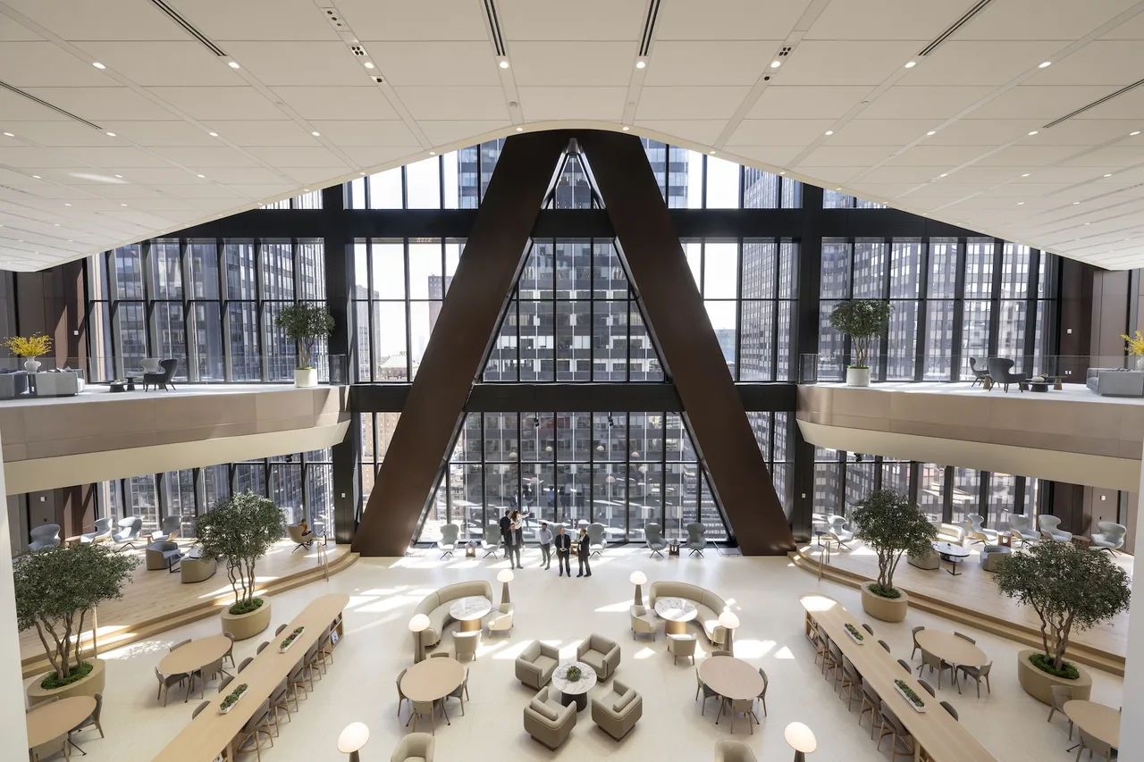 toa nha van phong cao oc new york wall street jpmorganchase 270 park avenue norman foster