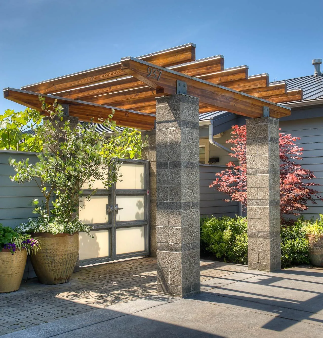 main outdoor gate