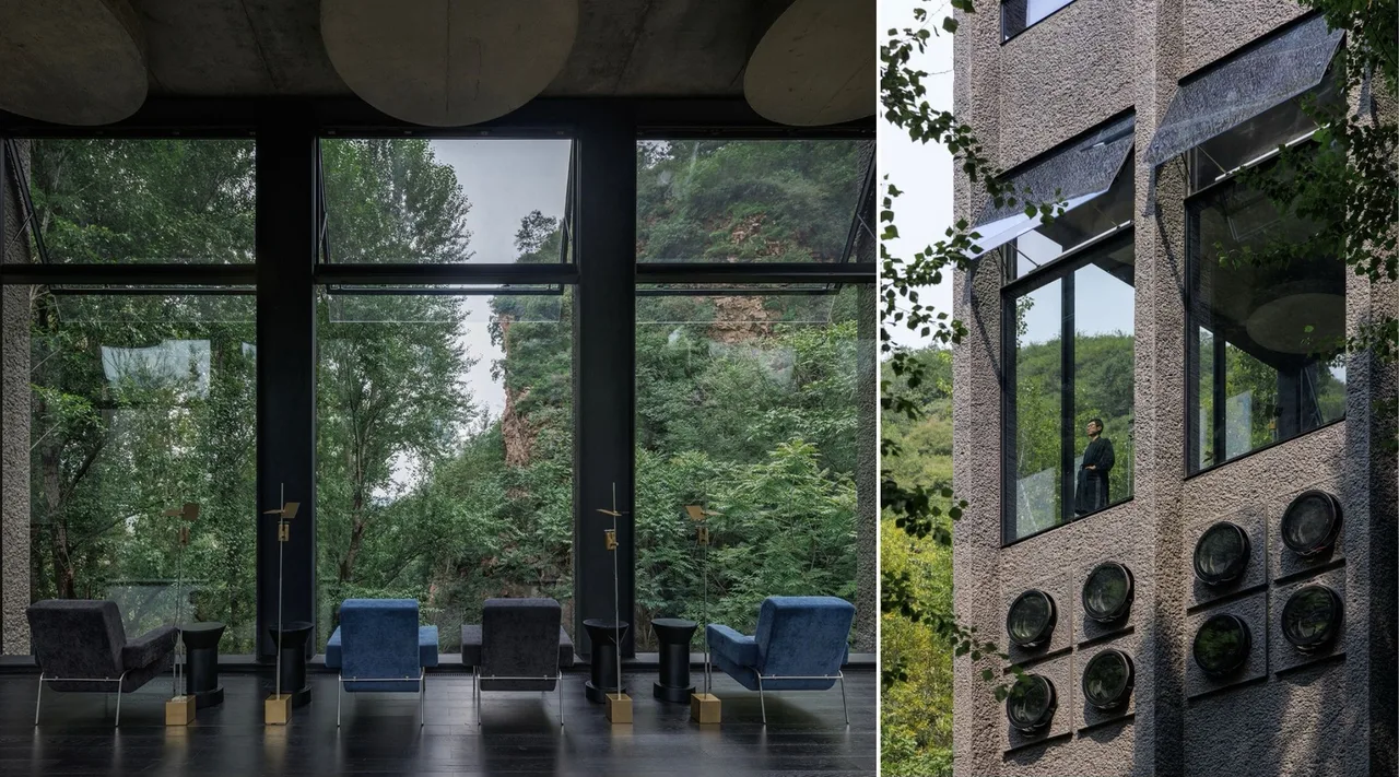 Vector Architects to hop spa Wulingshan Eye Stone Spring elle deco international a list 2025