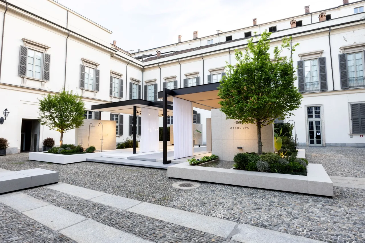 thiet ke thiet bi nha tam lixil grohe spa milan design week