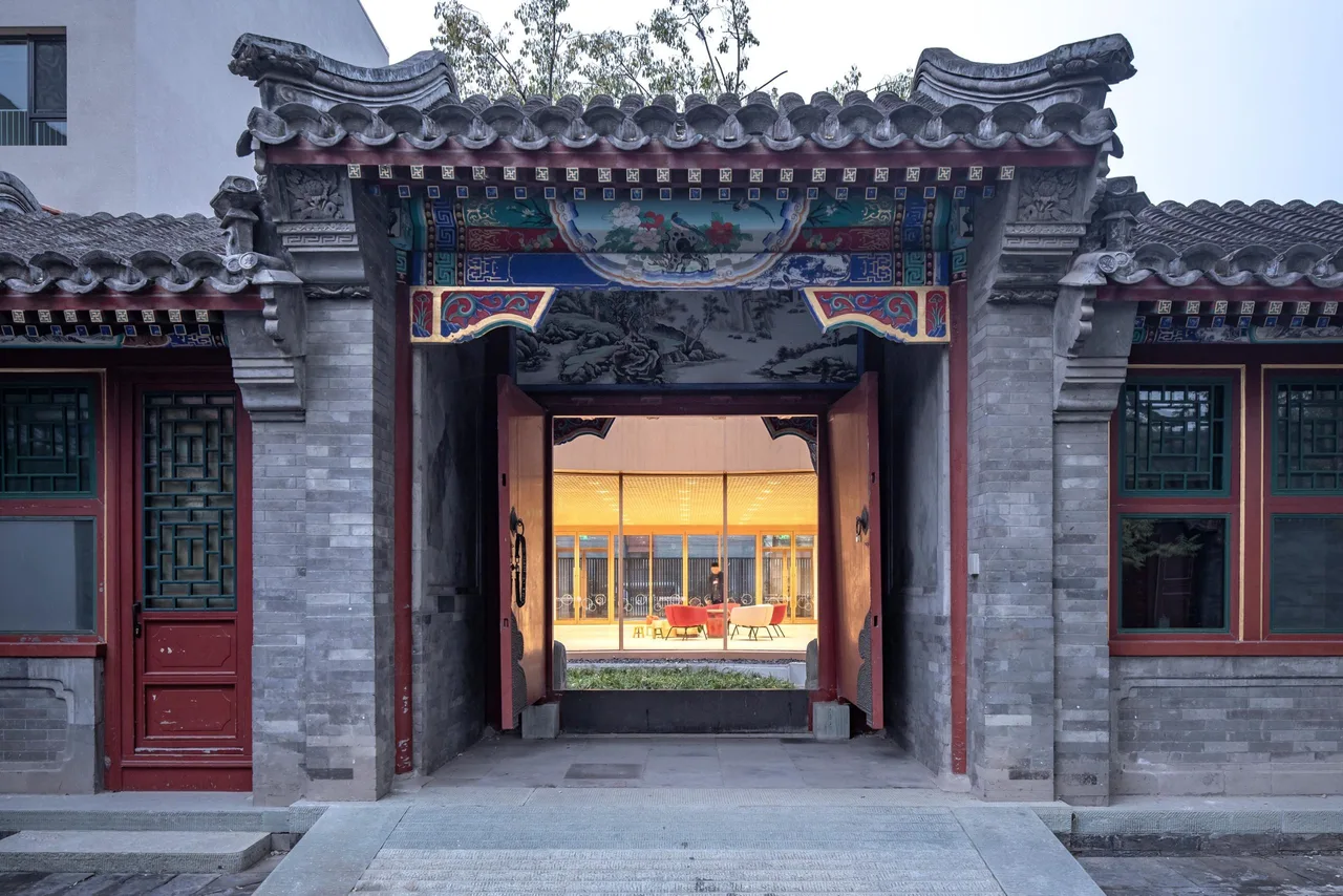 truong mam non yuecheng courtyard kindergarten kien truc co dien trung hoa
