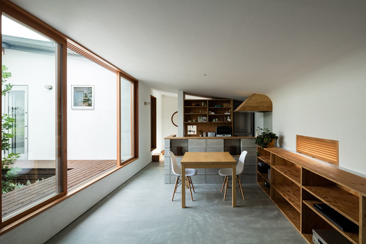 nhà chữ u Mita-House-Horibe-Associates-elledecoration vn.9