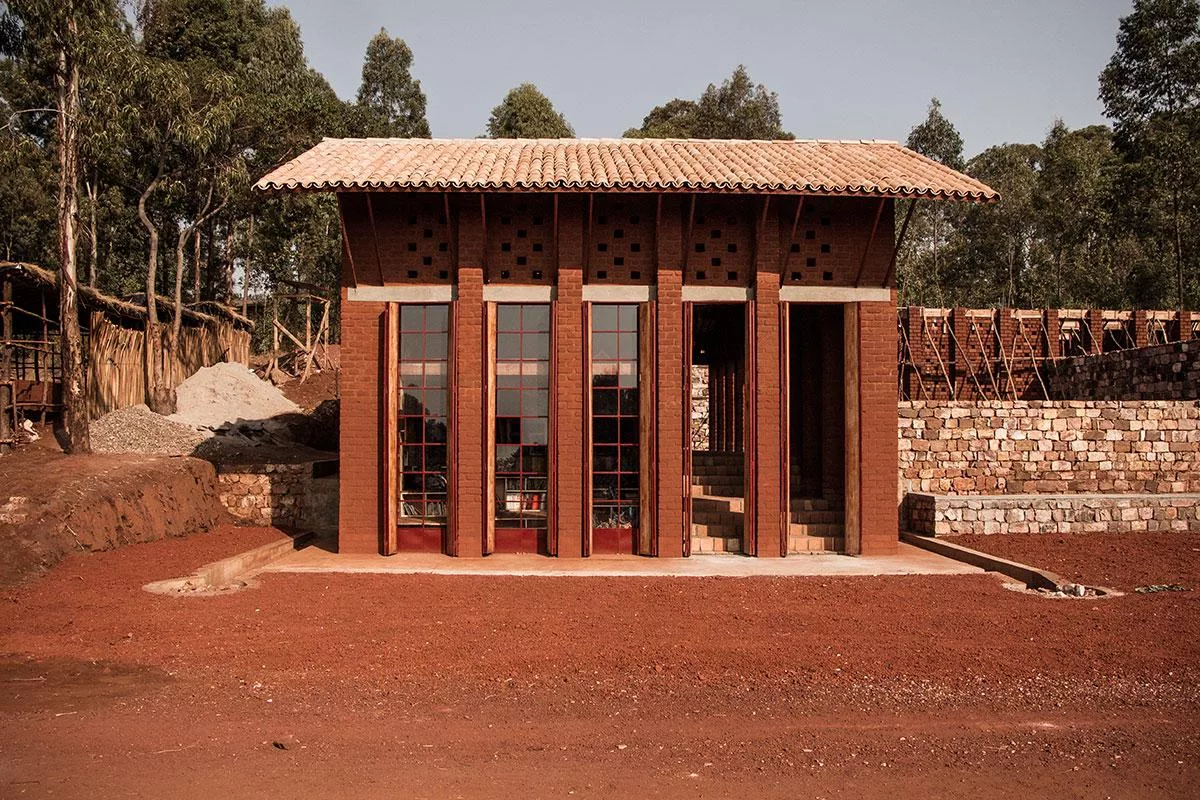 thu vien hien dai kien truc Muyinga Library Burundi