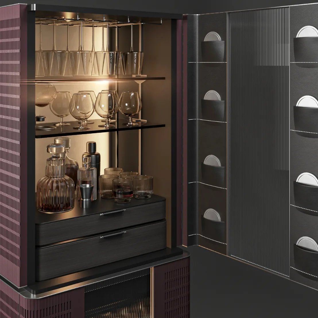 tu ruou bar cabinet Ostrega Arte Veneziana Tropicana Giner y Colomer Alfieri Albedo SKINS CLUB Signature Kitchen Suite Pollock altreforme Bloom Icon Milla & Milli HEXA R’Kan Douro K4000 Karpa