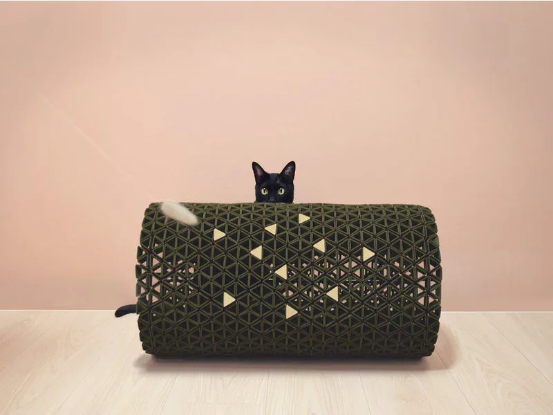 'Peekaboo' chiếc ghế đa nhiệm cho mèo và người