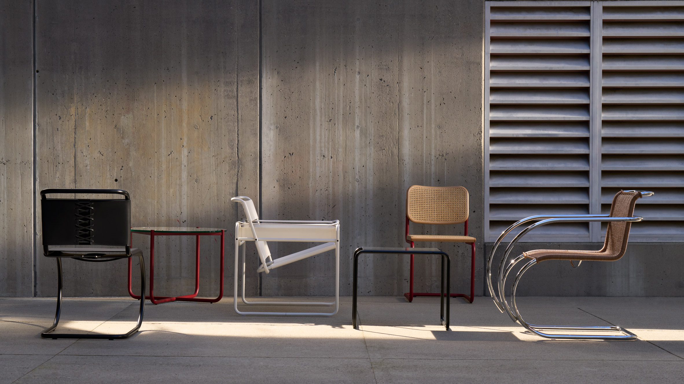knoll do noi that bauhaus ban ghe