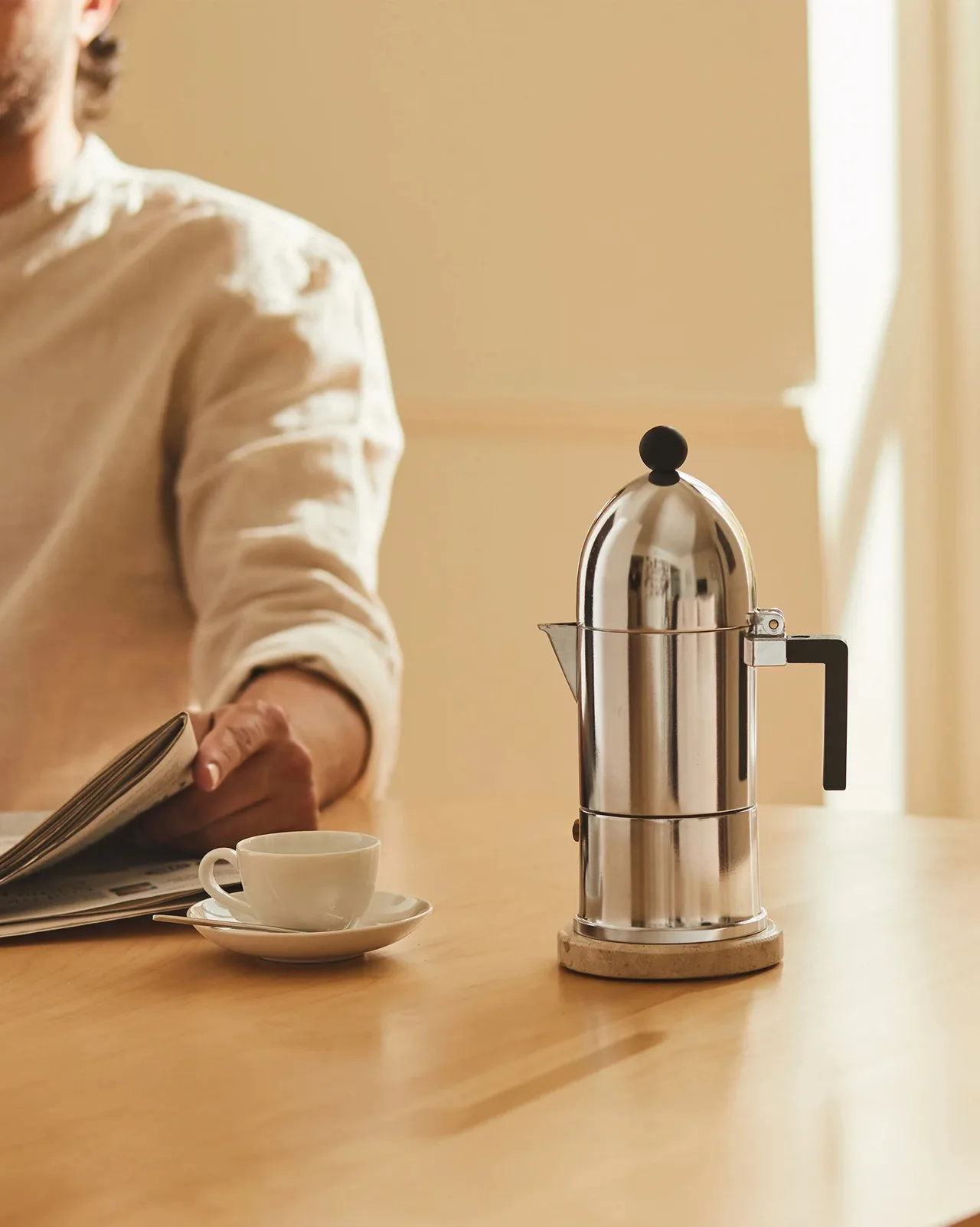 La Cupola Aldo Rossi Alessi moka pot