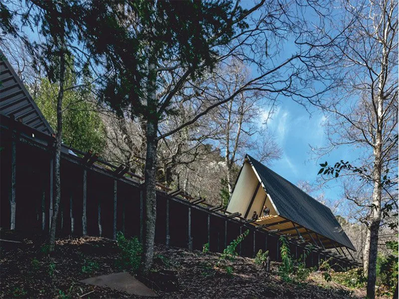 Prism House - Nhà gỗ giữa núi rừng