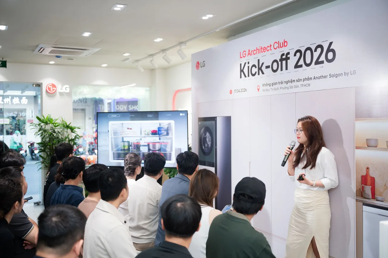 LG Architect Club 2026 su kien do gia dung