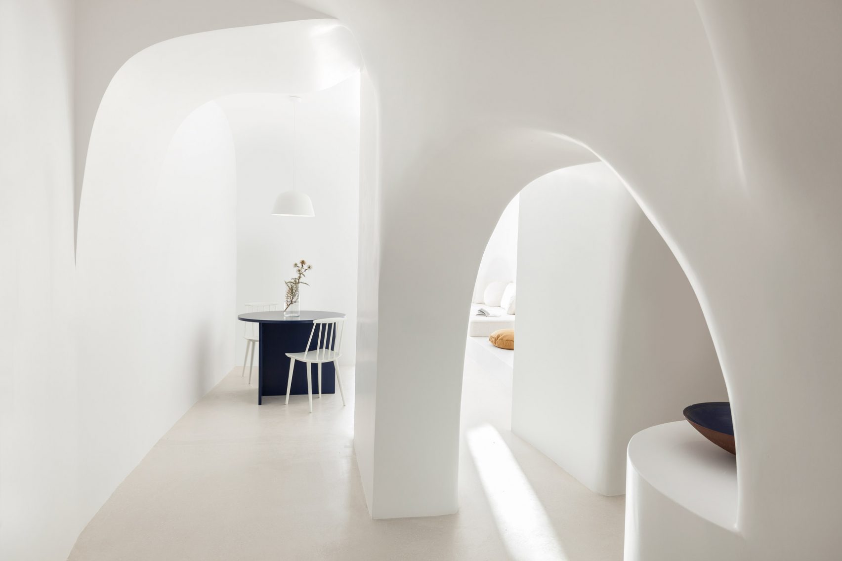 Nhà Hi Lạp santorini kapsimalis elledecoration vn