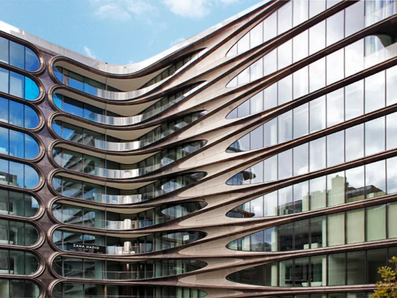 Chung cư phức hợp sang trọng của Zaha Hadid sắp hoàn thành tại High Line
