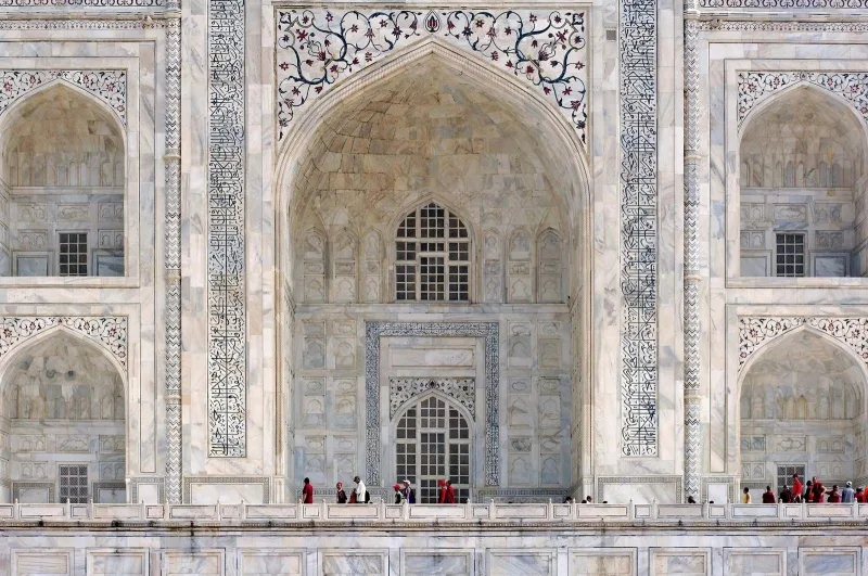ky quan kien truc an do taj mahal