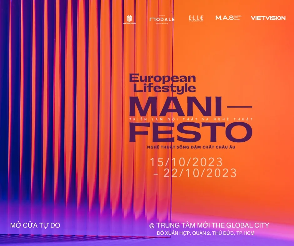 trien lam european lifestyle manifesto masterise modale