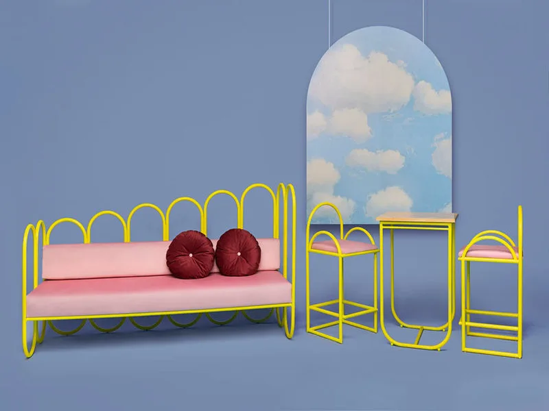 ARCO: Bộ sưu tập nội thất lấy cảm hứng từ thập niên 70s của Masquespacio