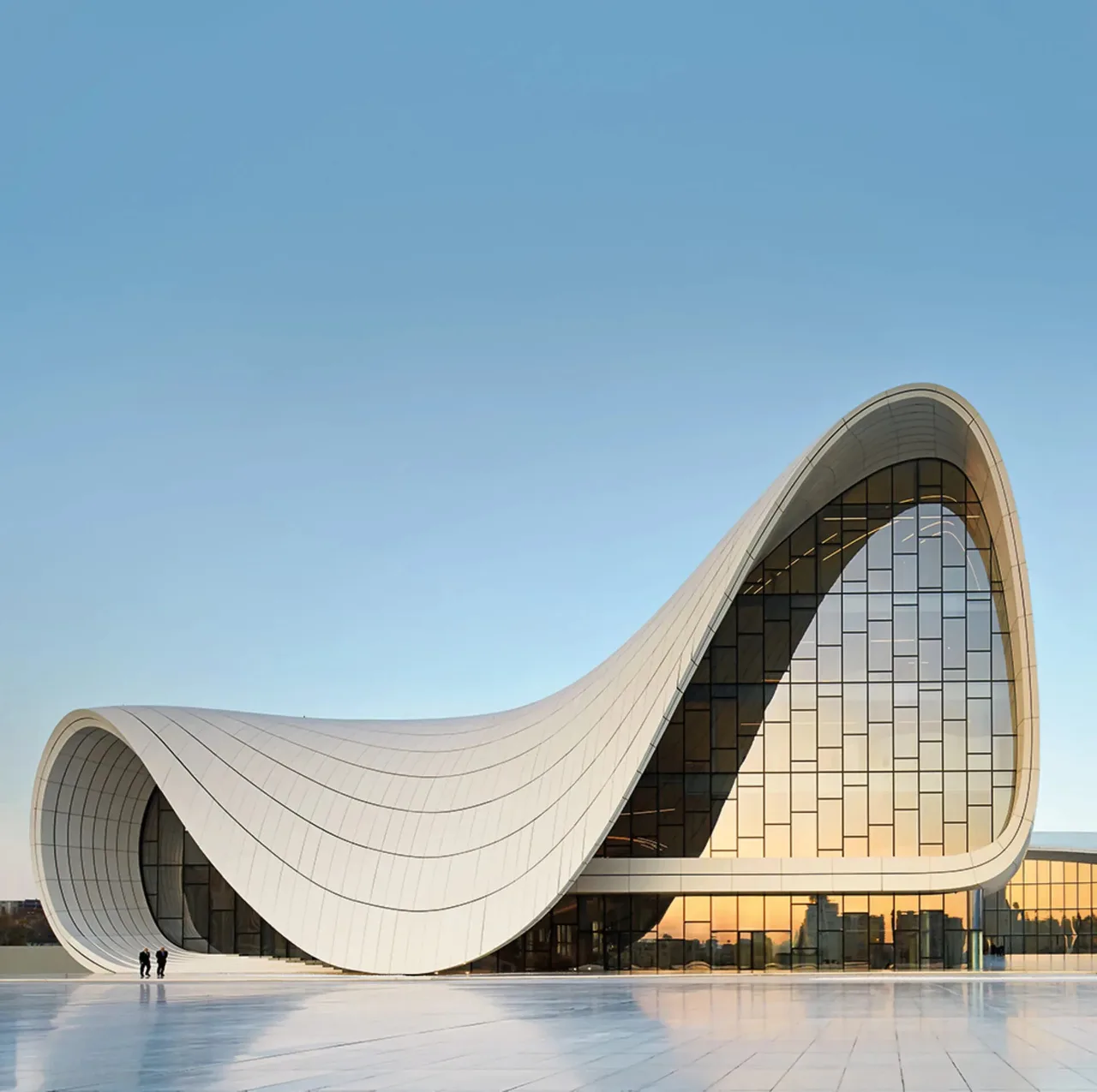 Heydar Aliyev Center Zaha Hadid toa nha kien truc sang tao