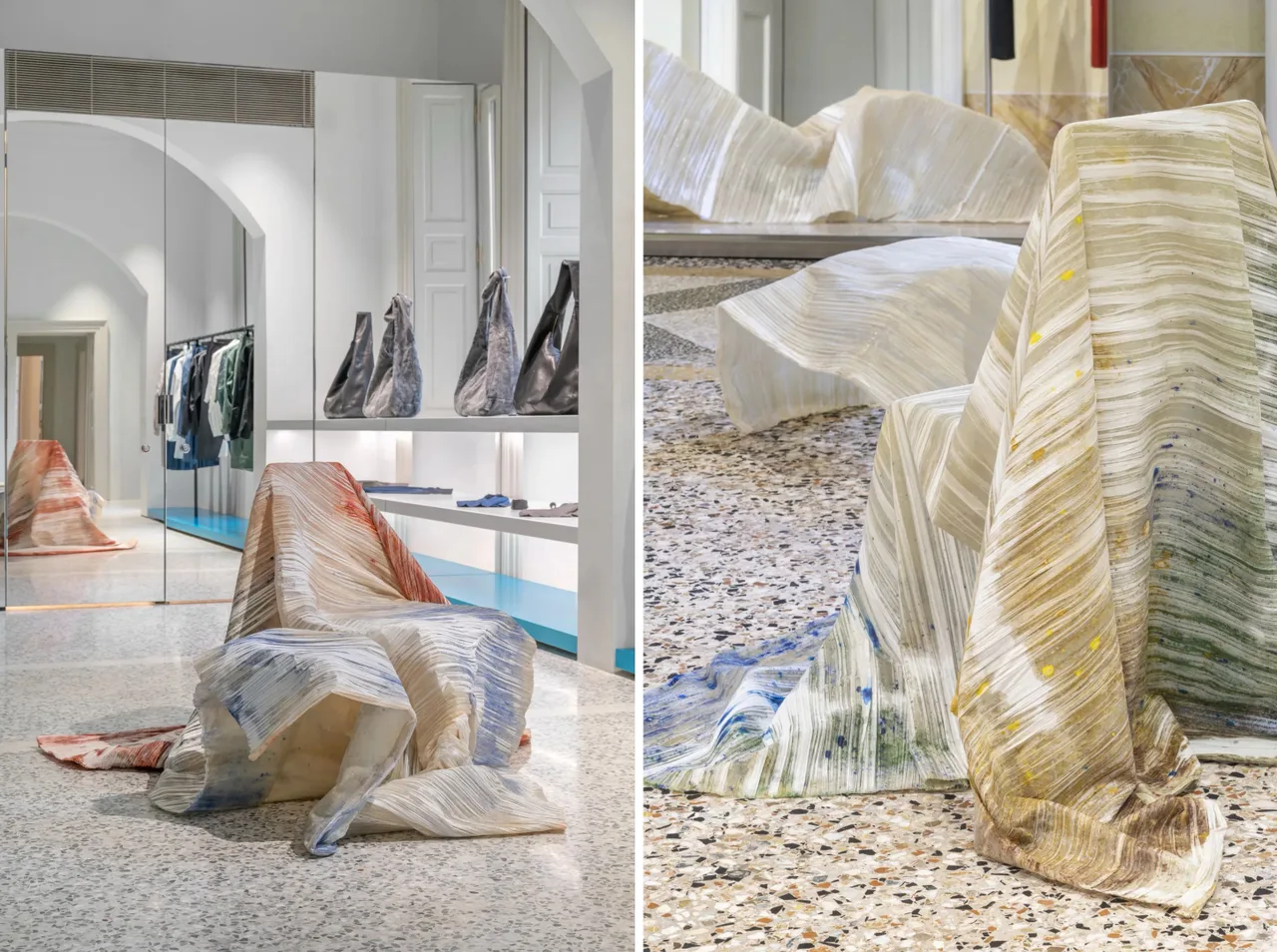 Thiet ke tai che den coffire the paper log shell and core ghe bolster eames shell kelp