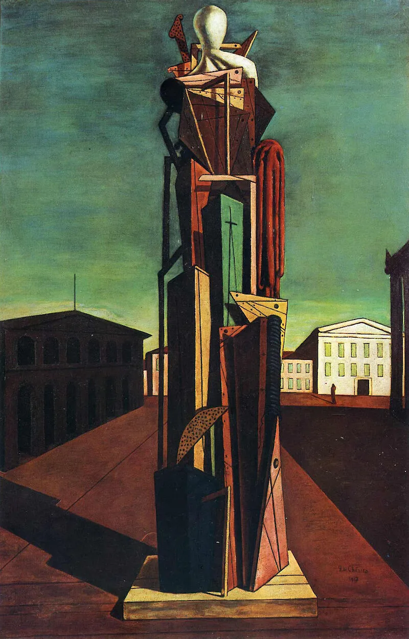 The Grand Metaphysician Giorgio de Chirico hoi hoa sieu hinh