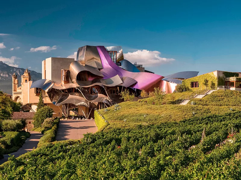 Thưởng Vang và chìm đắm trong kiến trúc độc đáo của Marques De Riscal