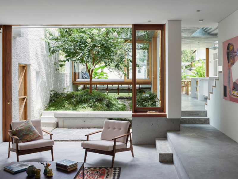 Nhà phố Gibbon Street - ngôi nhà tắm đẫm nắng vàng ở nước Úc | Cavill Architects