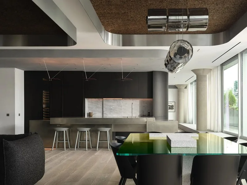 Penthouse 40PH: Chất liệu âm nhạc trong không gian sống