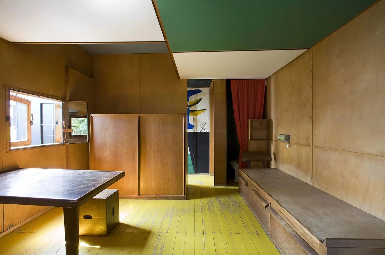 nha go cabanon le corbusier kien truc su