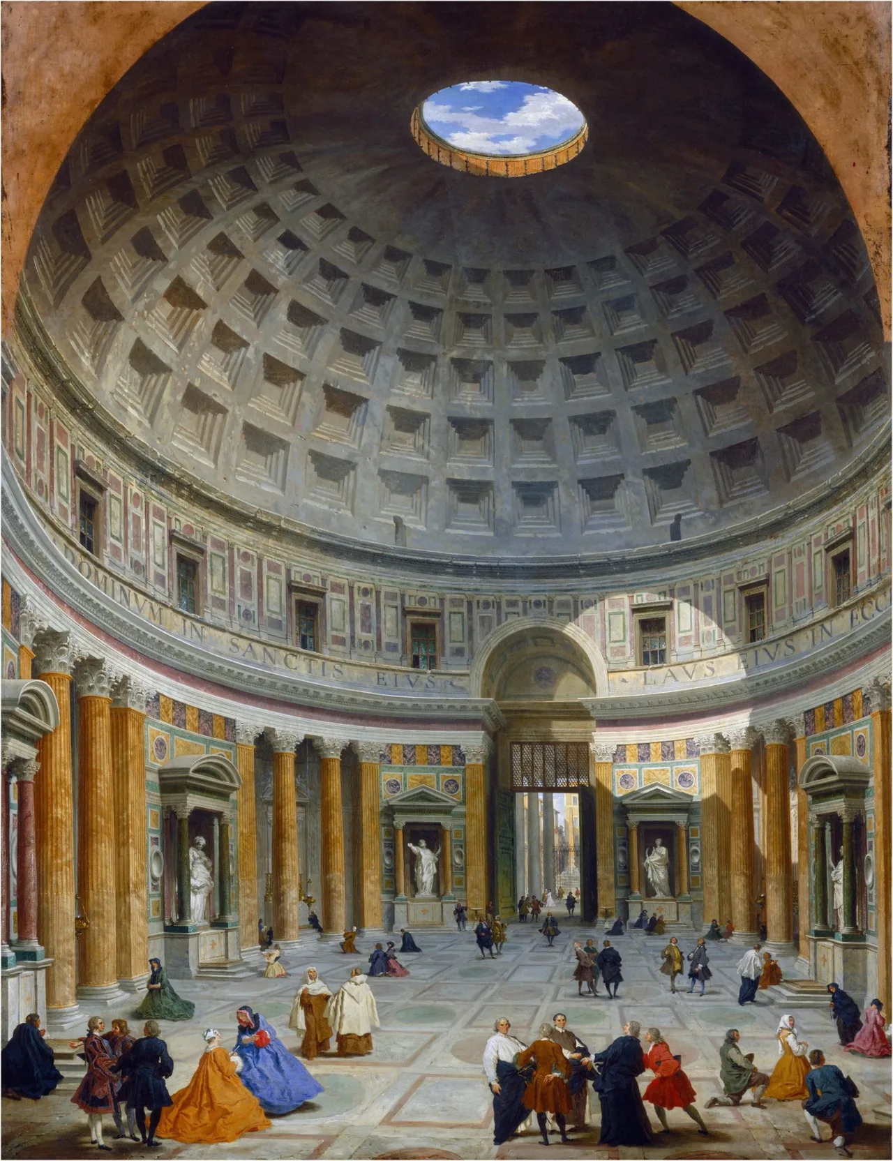 den tho pantheon Giovanni Paolo Panini
