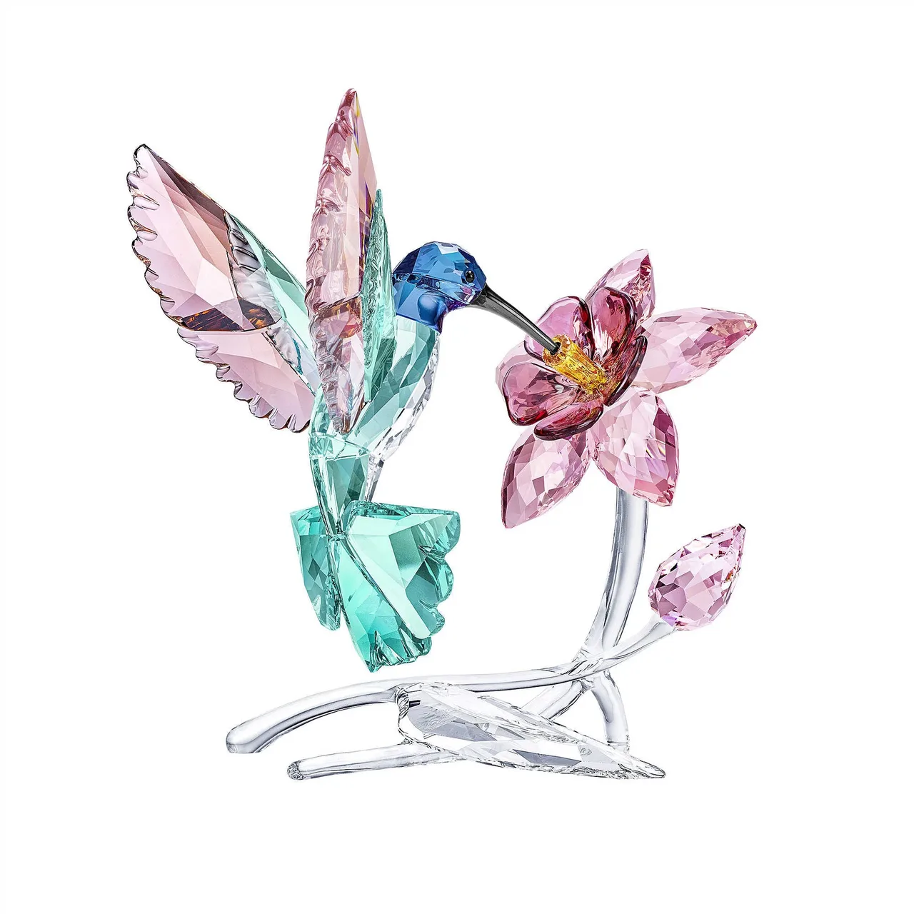 swarovski mo hinh tuong pha le trang tri