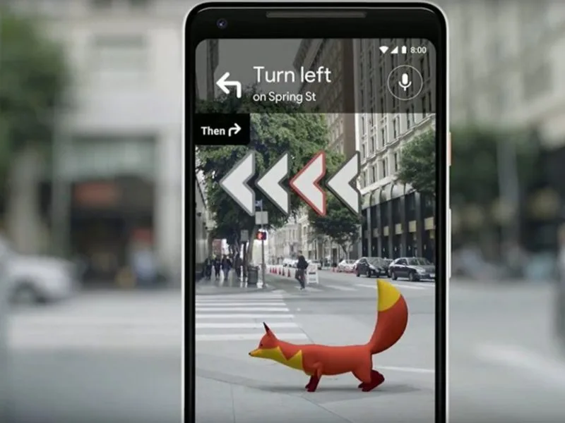 Google ra mắt chú cáo dẫn đường trên ứng dụng bản đồ Google Map
