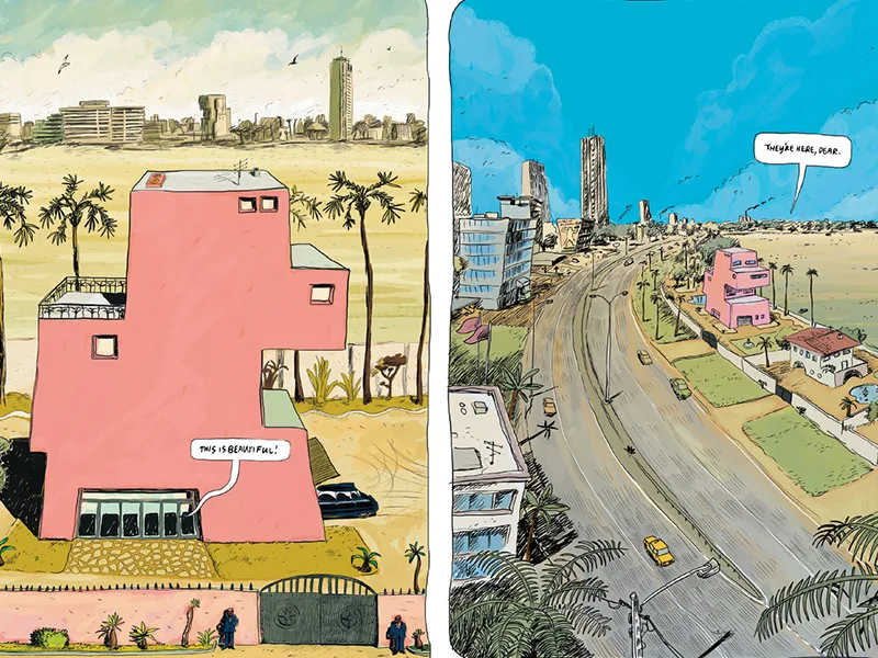 Graphic novel: Berlin & Aya - Lời tự sự qua kiến trúc